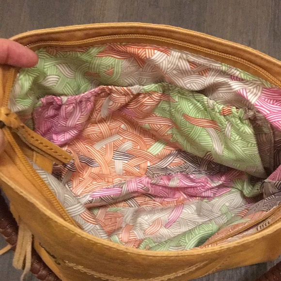 The Sak Pebble Leather Monster Purse Braided Strap - Picture 5 of 8